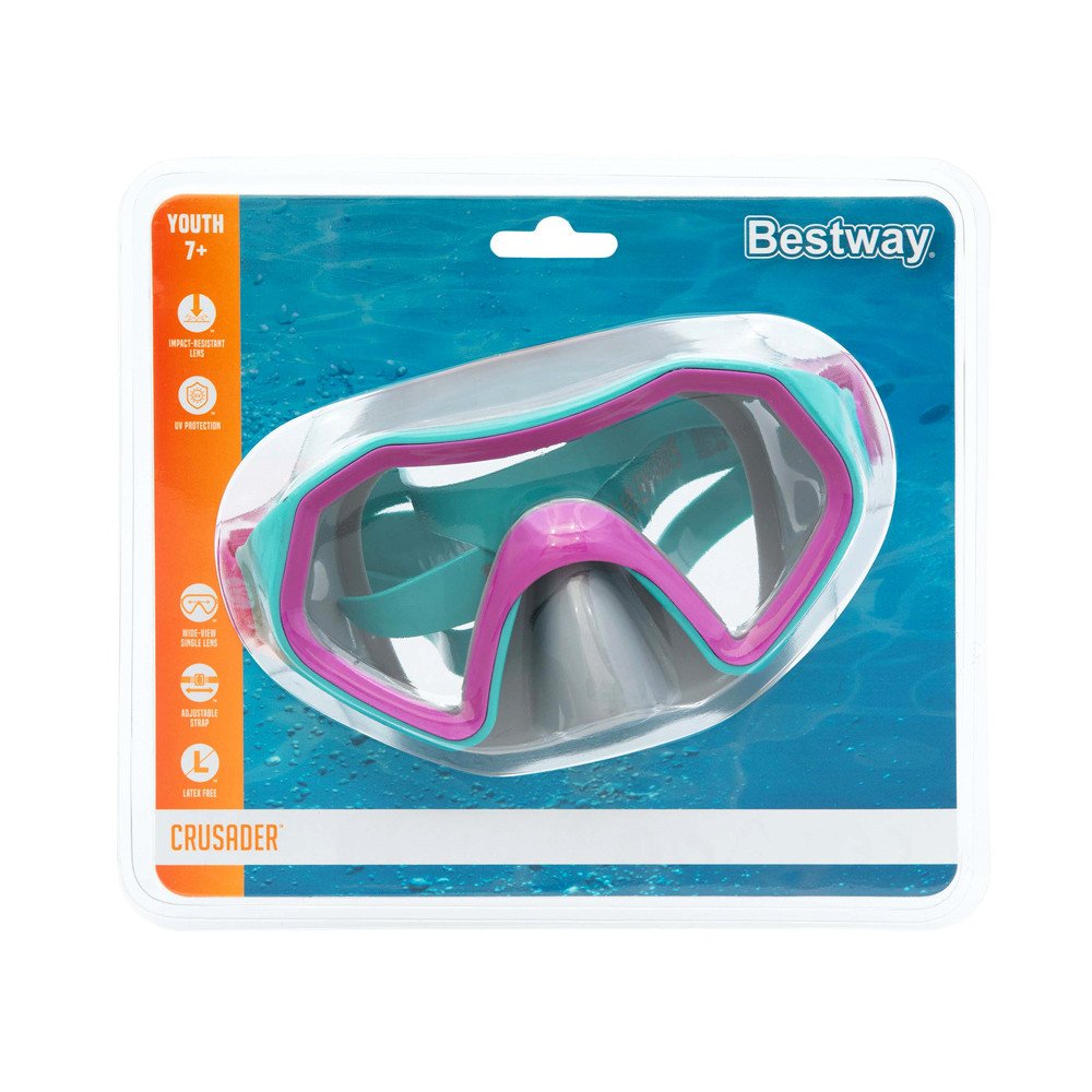 "Bestway" spalvinga plaukimo kaukė 7+ 22049